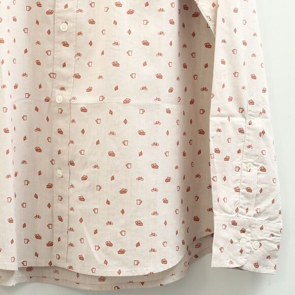 Bonobos Everyday Men's Shirt Buttondown Printed Tailored Fit Long XXL NEW 283380 - Picture 8 of 11